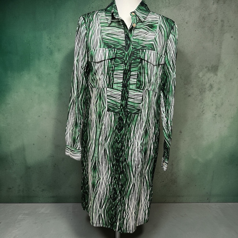 Derek Lam for Design Nation 100% Cotton Shirt Dress with Pockets. Size Small
